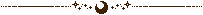 another dark brown divider in the same style, only with the moon facing right.