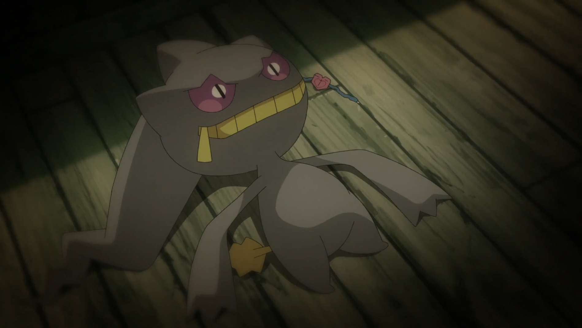a banette lying where the substitute doll was