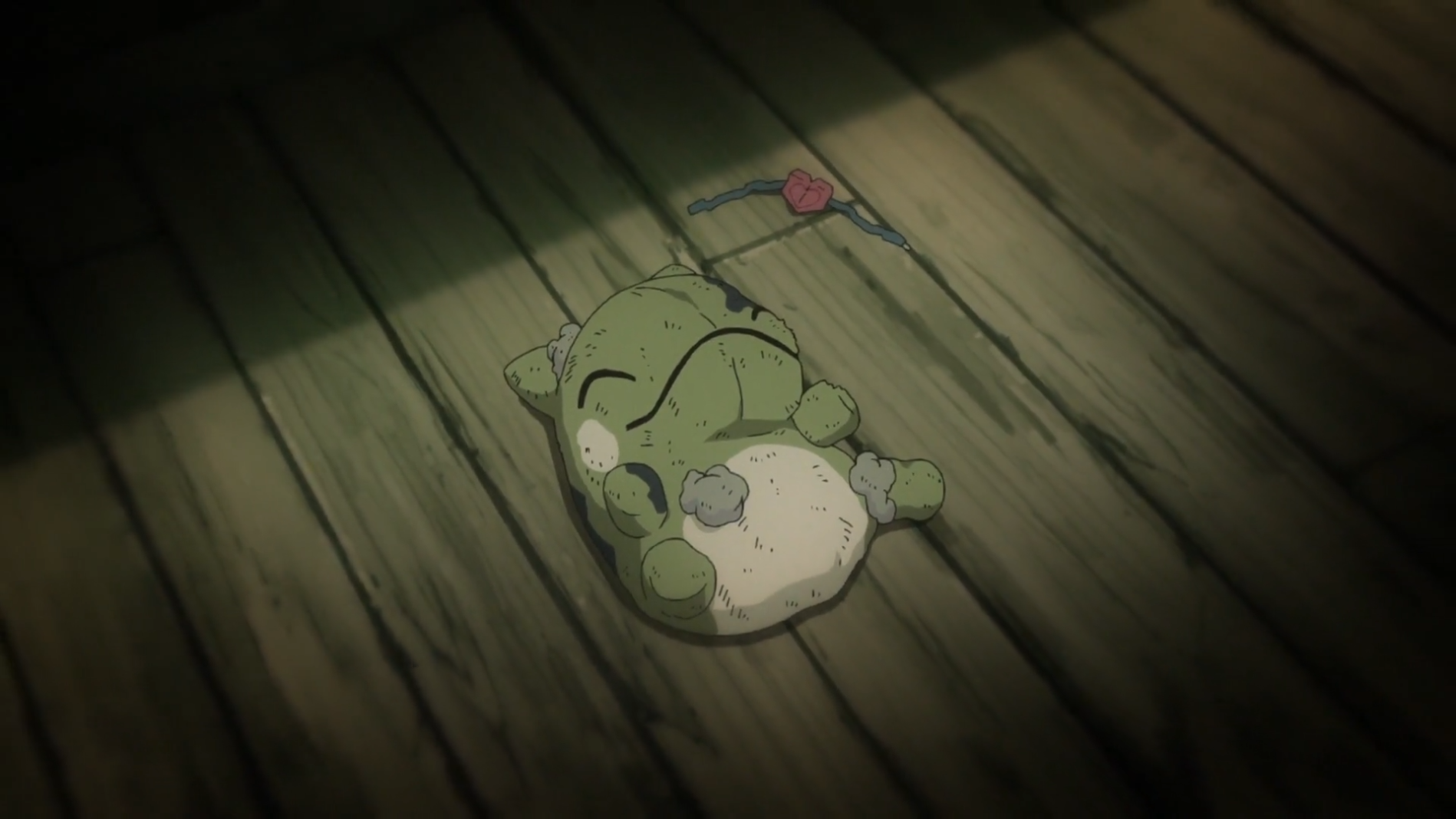 beaten up substitute doll