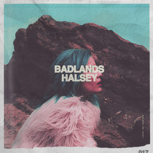 THE ALBUM COVER OF BAD LANDS BY HALSEY.