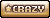 an imvu button reading crazy