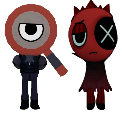 rodger's ebony detective skin and astro's scarlet night skin