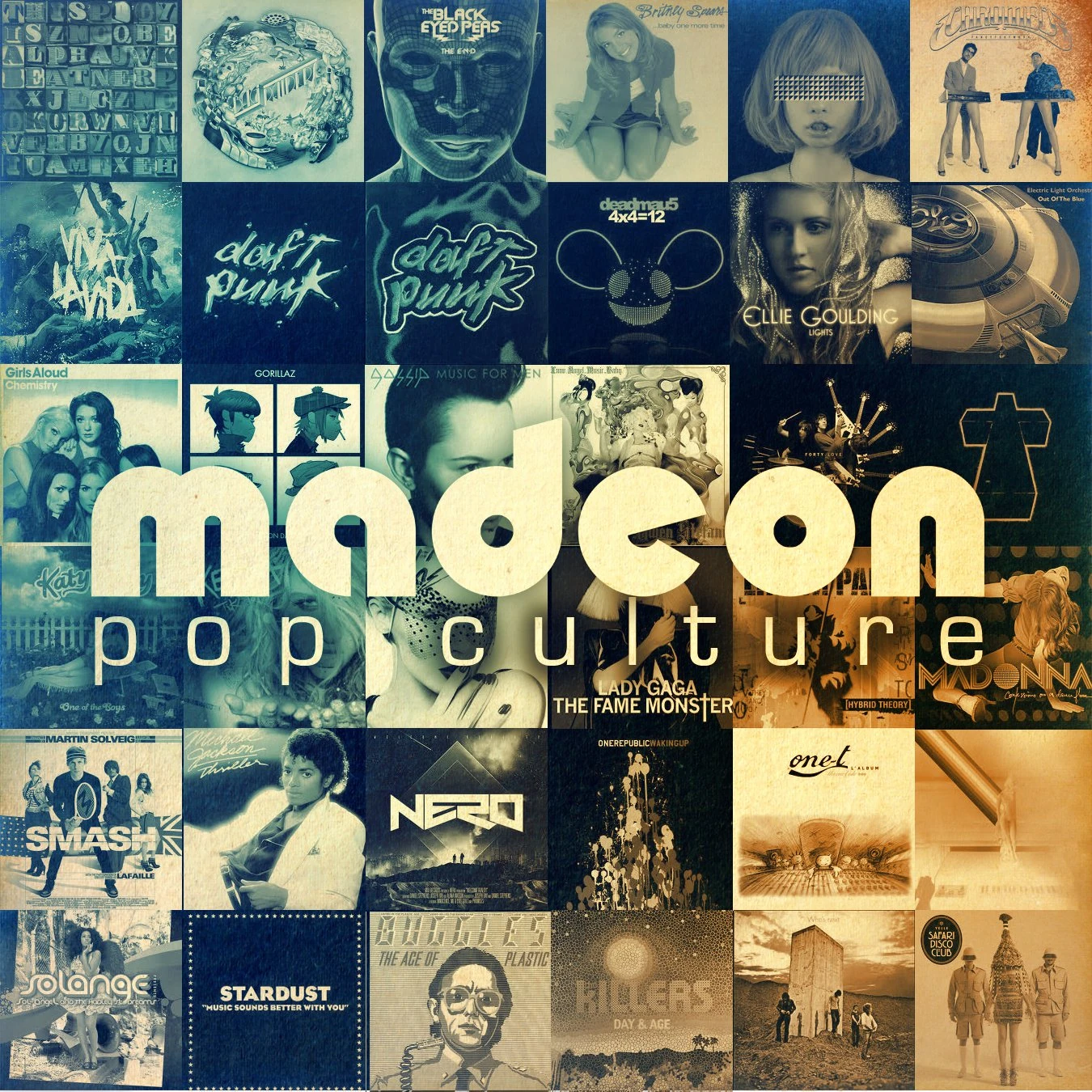 THE ALBUM COVER OF POP CULTURE BY MADEON.