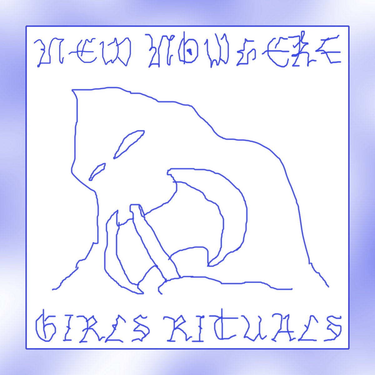THE ALBUM COVER OF TOMATOWORM BY GIRLS RITUALS.