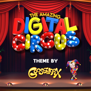 THE ALBUM COVER OF THE AMAZING DIGITAL CIRCUS: MAIN THEME BY GOOSEWORX