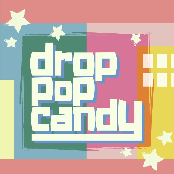 THE ALBUM COVER OF DROP POP CANDY BY REOL.