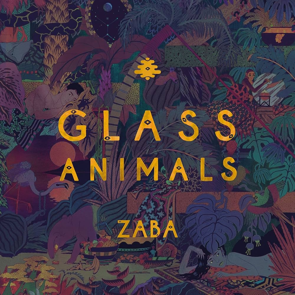 THE ALBUM COVER OF ZABA BY GLASS ANIMALS.