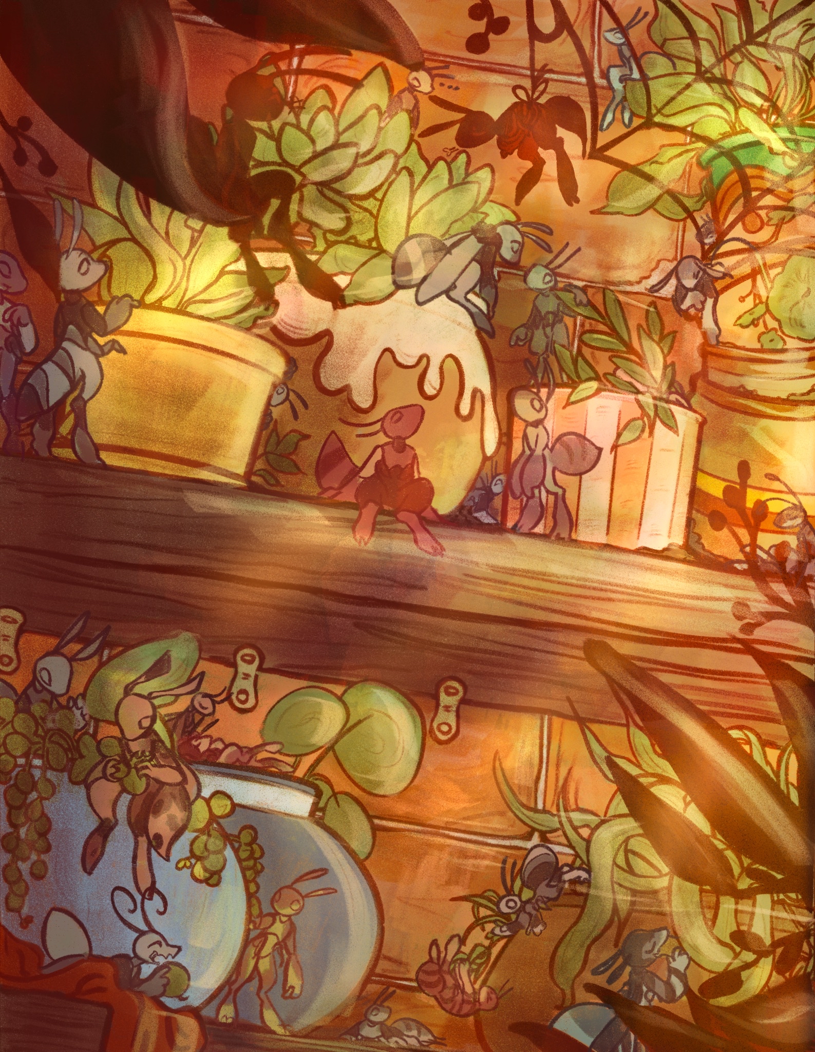 Ingrediants postcard
