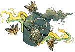 moth jar emblem by tuath .dnu.