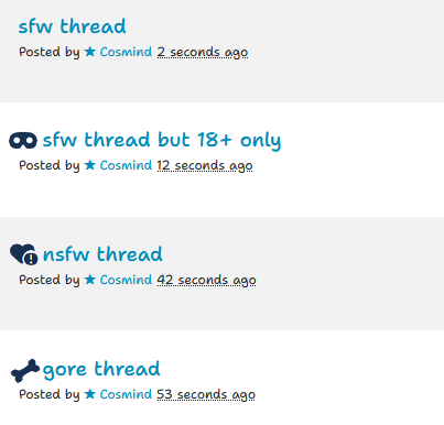 Better Thread filtering options on Toyhouse