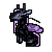 pixel art of this dragon