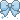 blue bow