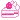 pink strawberry cake
