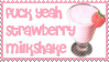 fuck yeah strawberry milkshake