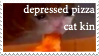 depressed pizza cat kin