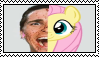 patrick bateman and fluttershy