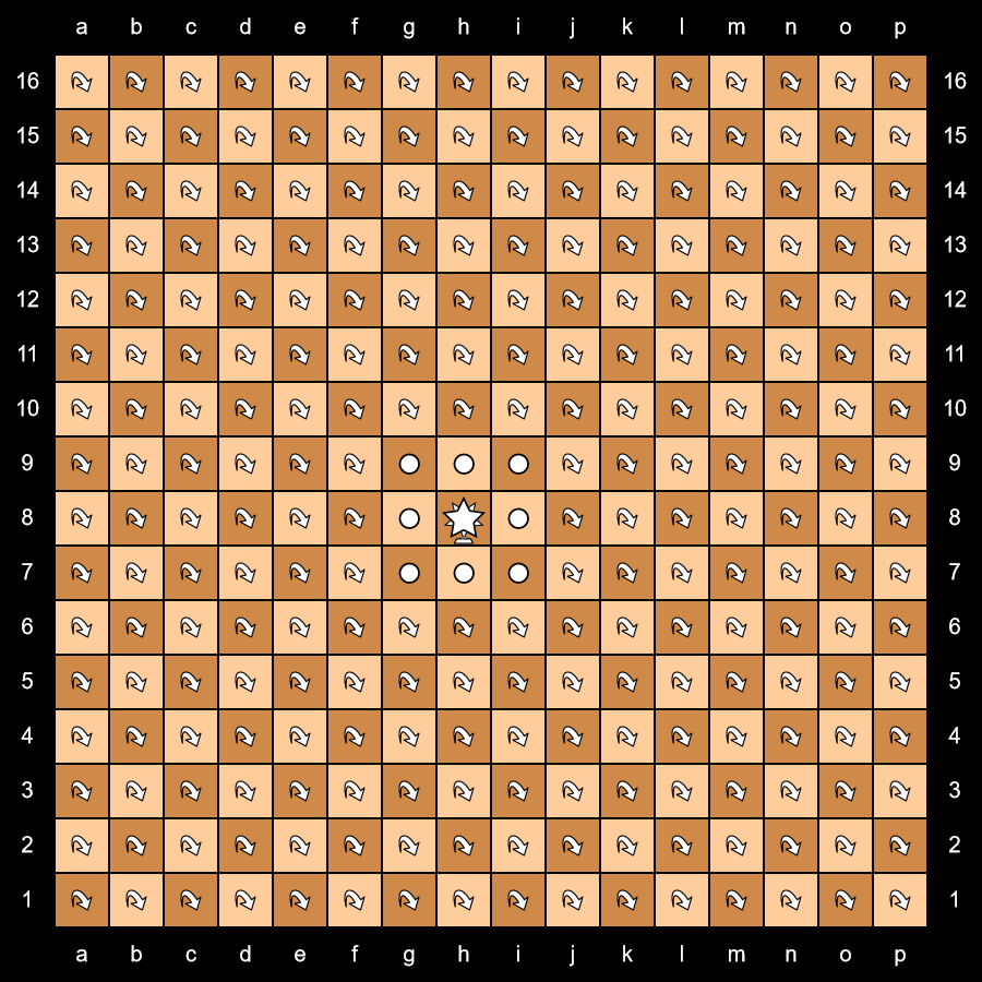 The Sorceress's movement.