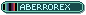 A cyan pixelated box with text saying 'Aberrorex'.