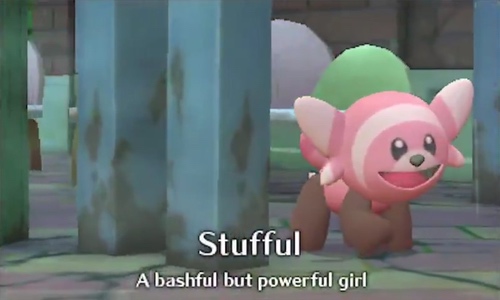 Stufful, a bashful but powerful girl
