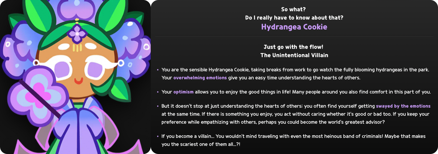 Hydrangea Cookie