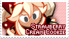 Strawberry Cream Cookie
