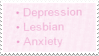 Lesbian Depression Anxiety