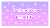 I Stand For Empathy