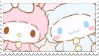 My Melody and Cinamoroll