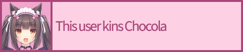 This user kins Chocola