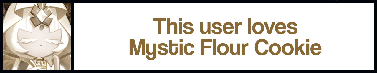 This user loves Mystic Flour Cookie