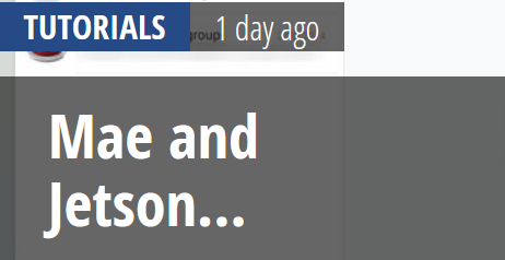 "Mae and Jetson..."