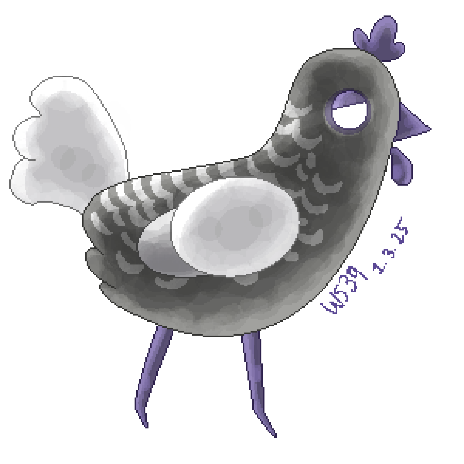 Artwork of wanderstar39's chicken The Tower