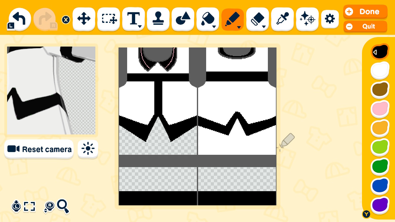 Filling out the base