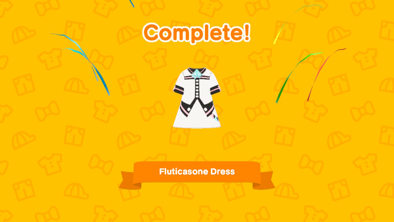 Finished Fluticasone Dress