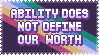 credit: HYPERMOBILE ability does not define our worth