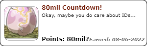 80 Million Countdown ID