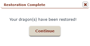 Dragon Has Been Restored