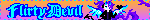 Blinky of my oc Nox that says flirty devil