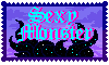 Sexy monster stamp