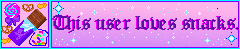 This user loves snacks userbox