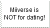 miiverse is NOT for dating