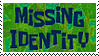 Spongebob Episode title card for 'Missing Identity'