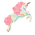 a pink unicorn