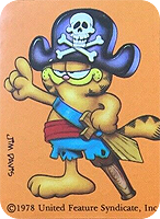 garfield pirate