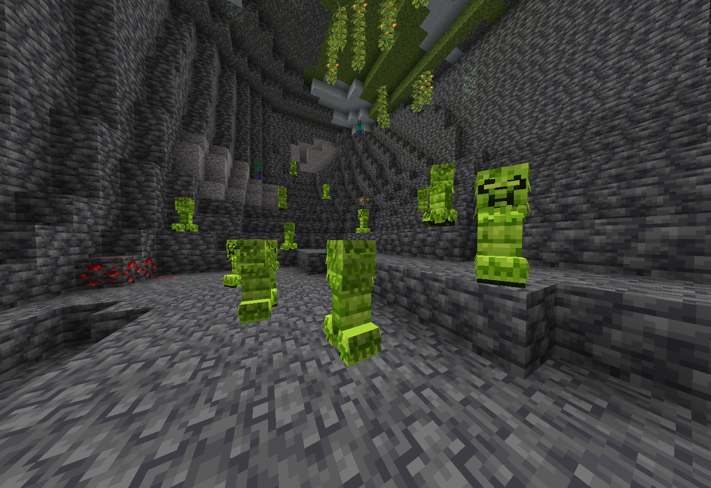 A pack of creepers