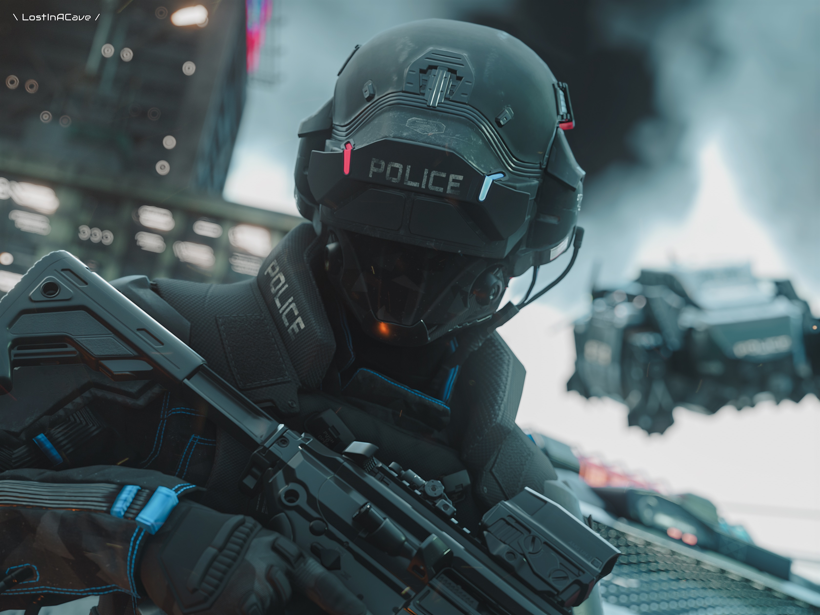 Cyberpunk 2077 by LostInACave