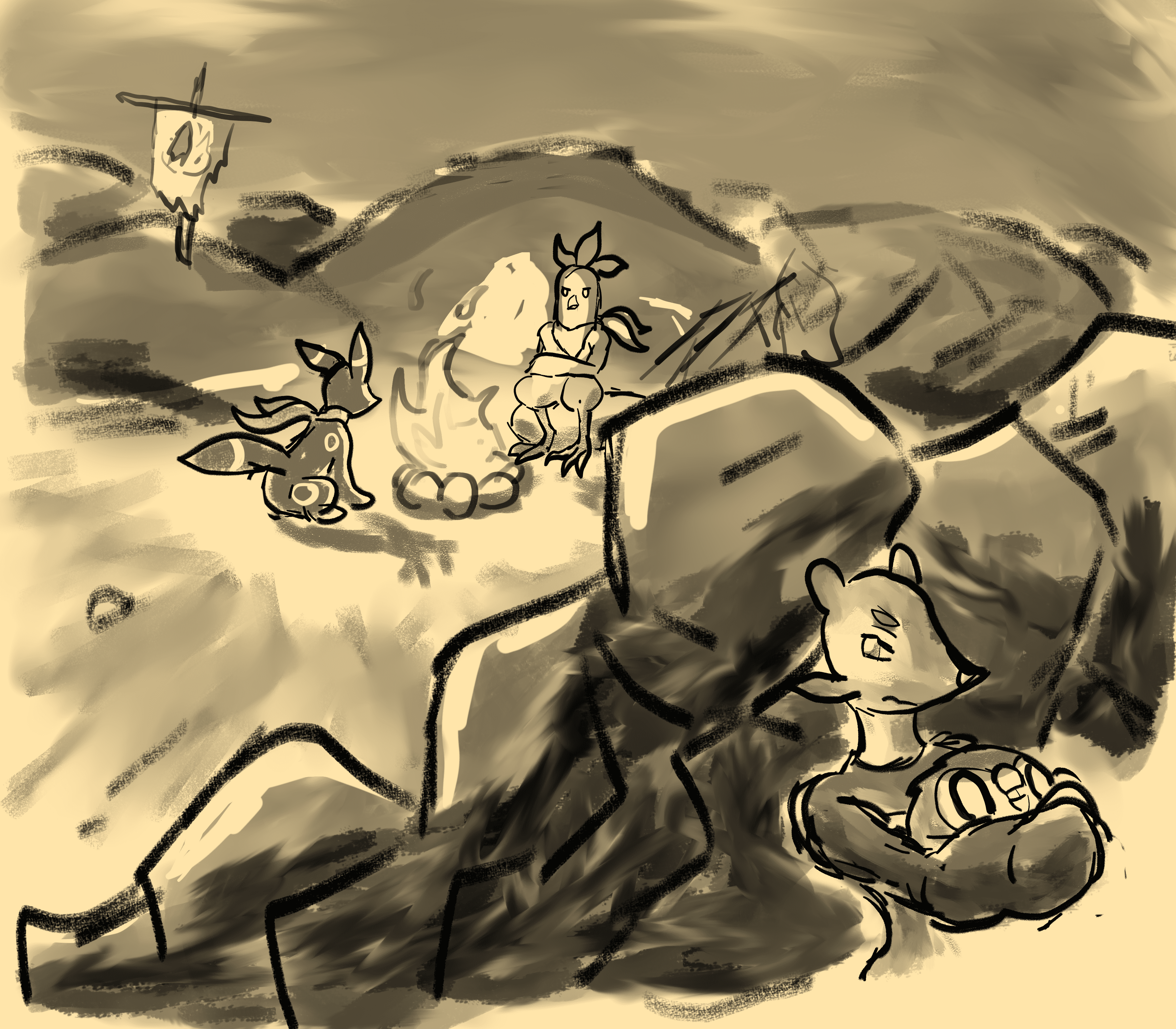 Scene at the Camp