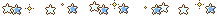 Blue star border