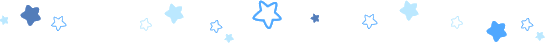 Blue star border