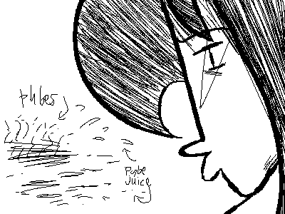 Pubes escaping Lali ScrapBook!